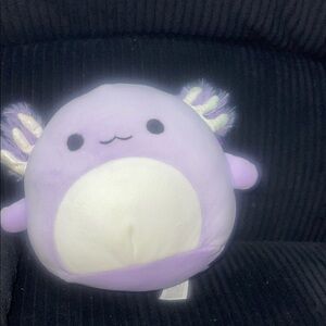 Squishmallow Cute Purple and White Plush Toy